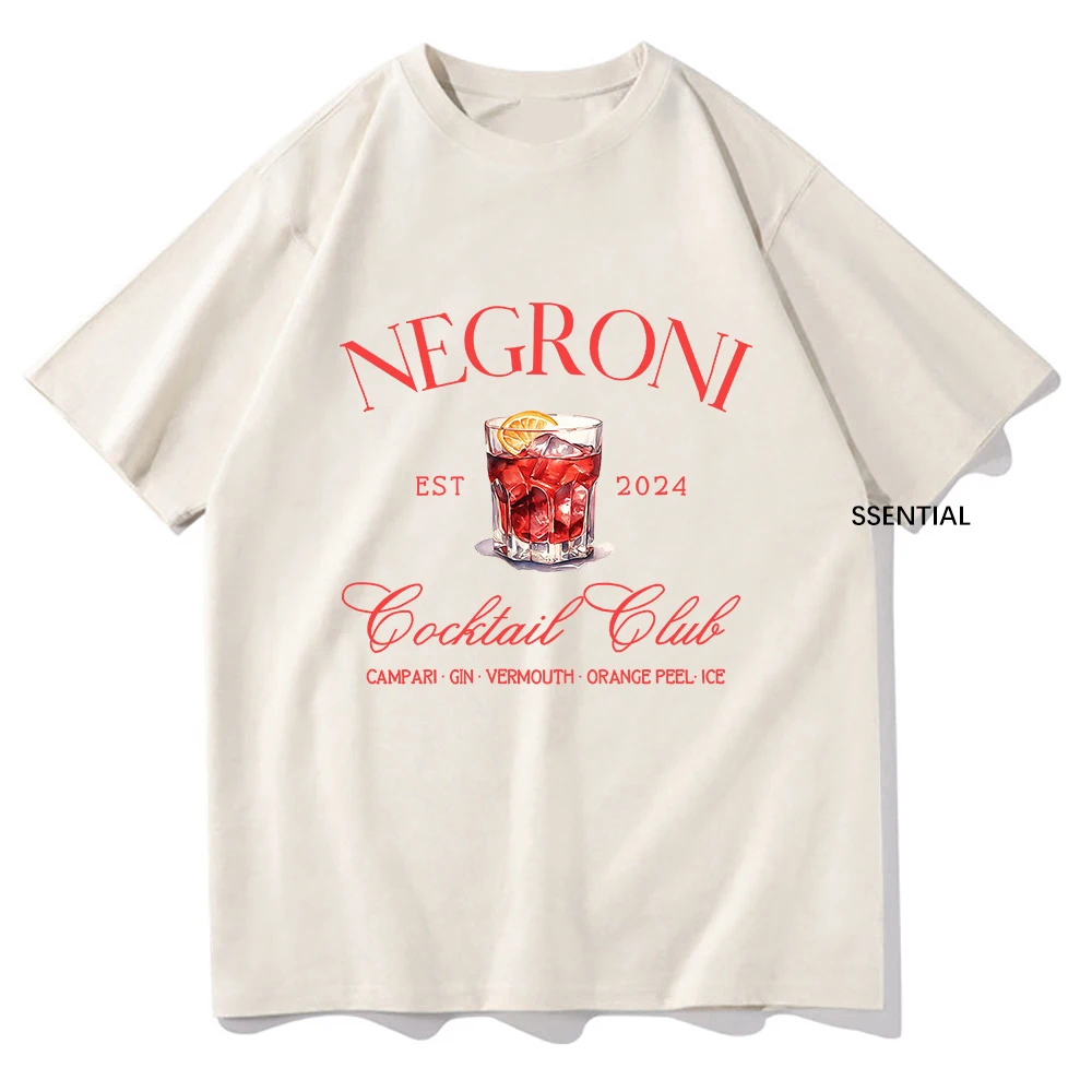 Street Fashion Jersey - Negroni Social Club T-Shirts Mode Männer/Frauen