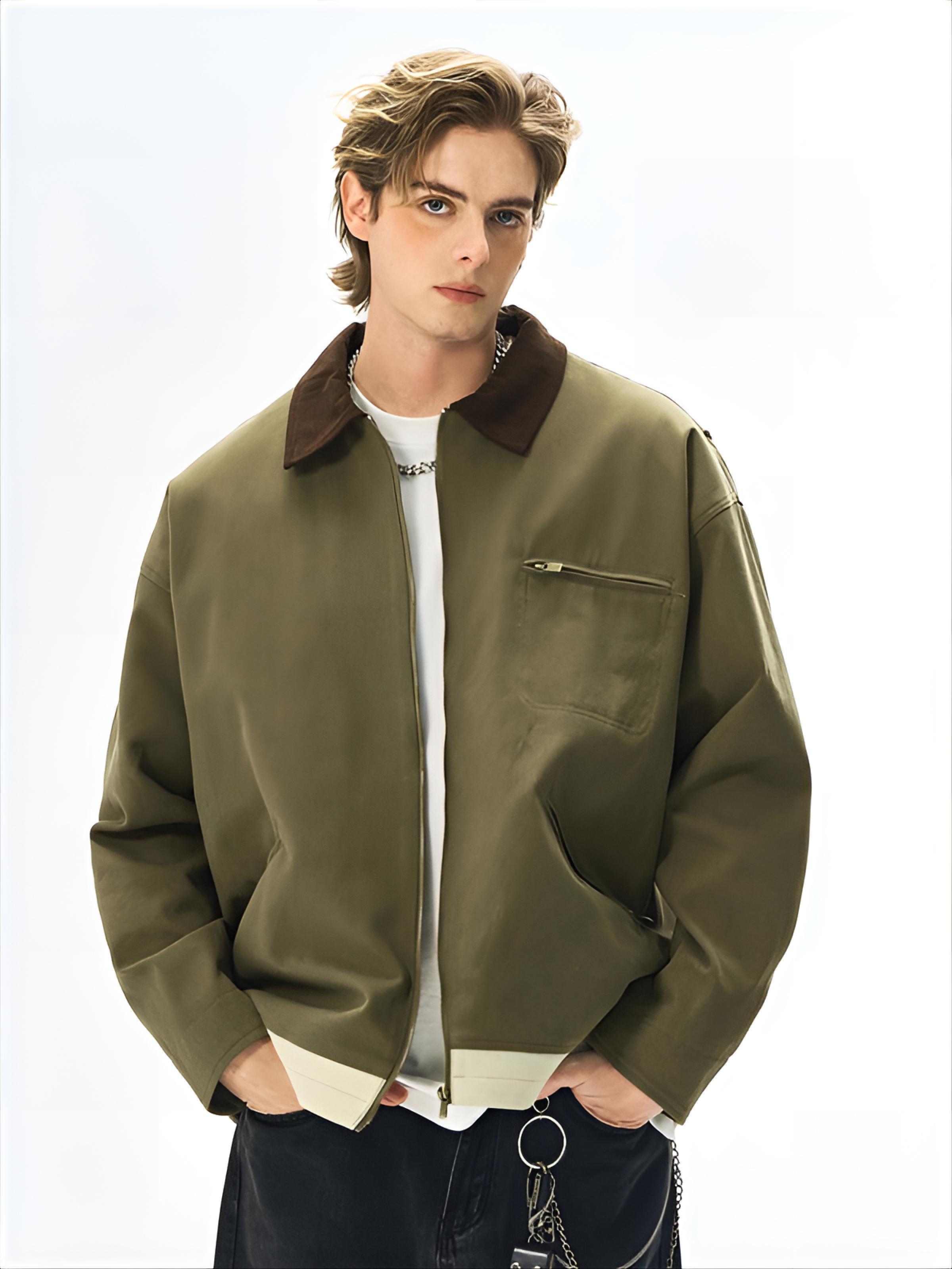 Street Fashion Events - Herrenjacke Herrenmode Mäntel Silber Nachtclub Unterhaltung