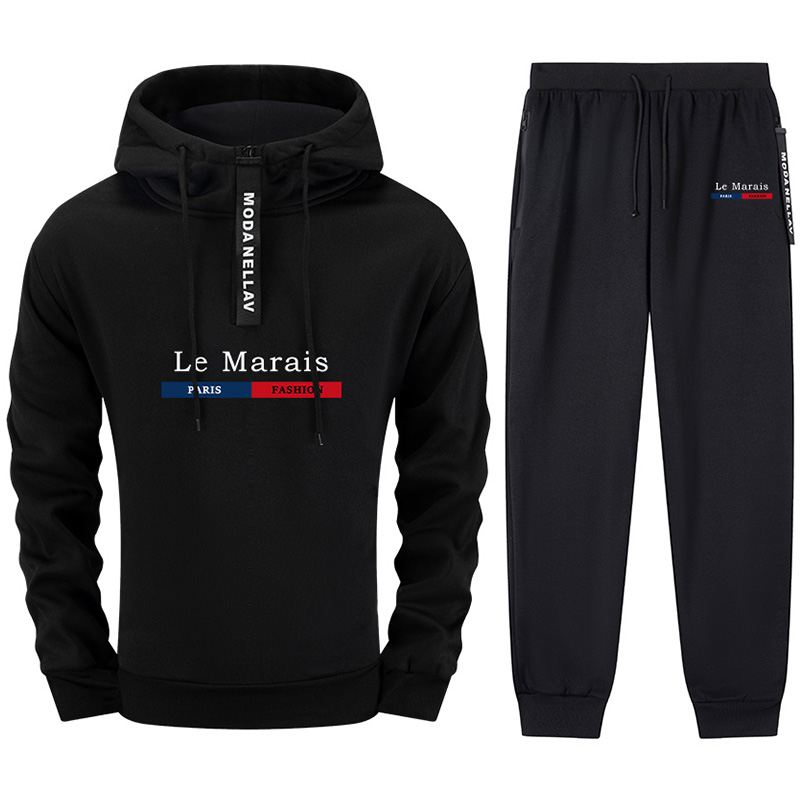 Street Fashion Paris 2025 - 2023 neue Mode Herren Trainingsanzug Zipper