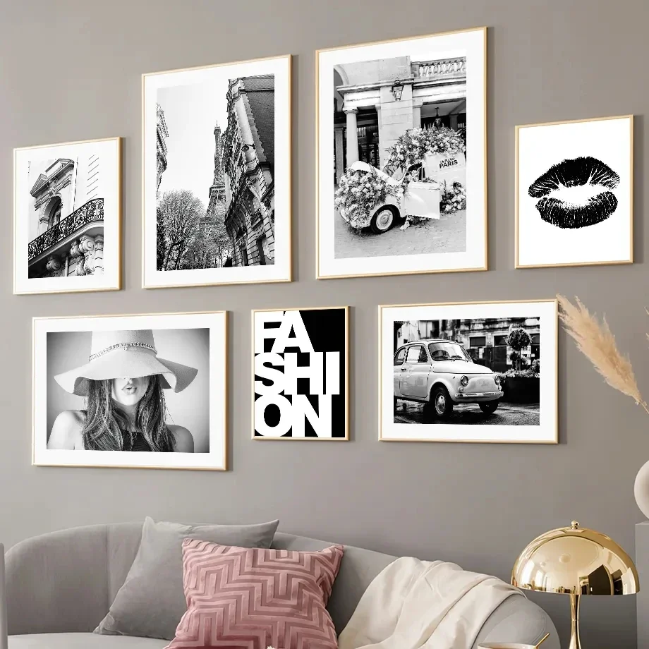 Street Fashion Photographers - Leinwandgemälde, Wandkunst, Europa, Straßenfoto, Landschaft, Bild,