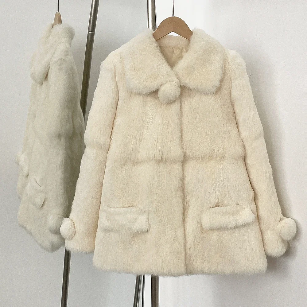 Street Fashion Store - 2025 echtpelz Jacke Frauen Oberbekleidung Neue