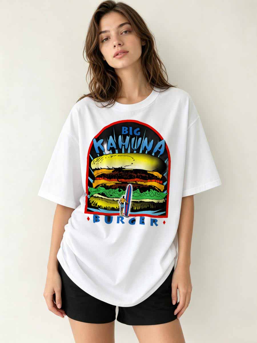 Street Fashion Events - T-Shirt Herbst Farbverlauf Effekt Streetwear Damen