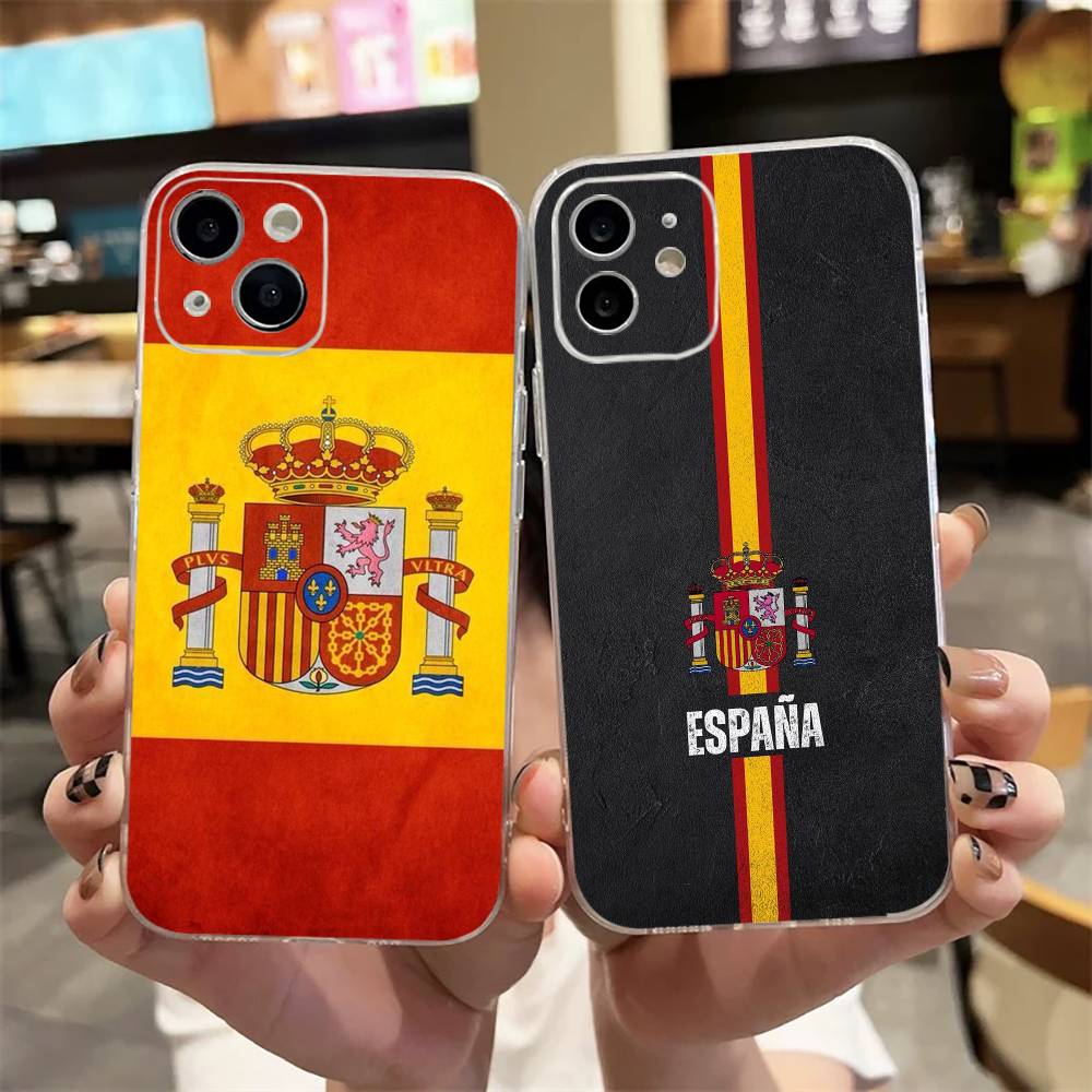 Street Fashion Store - S-Spanien Spanische Flagge Kunst Handyhülle für