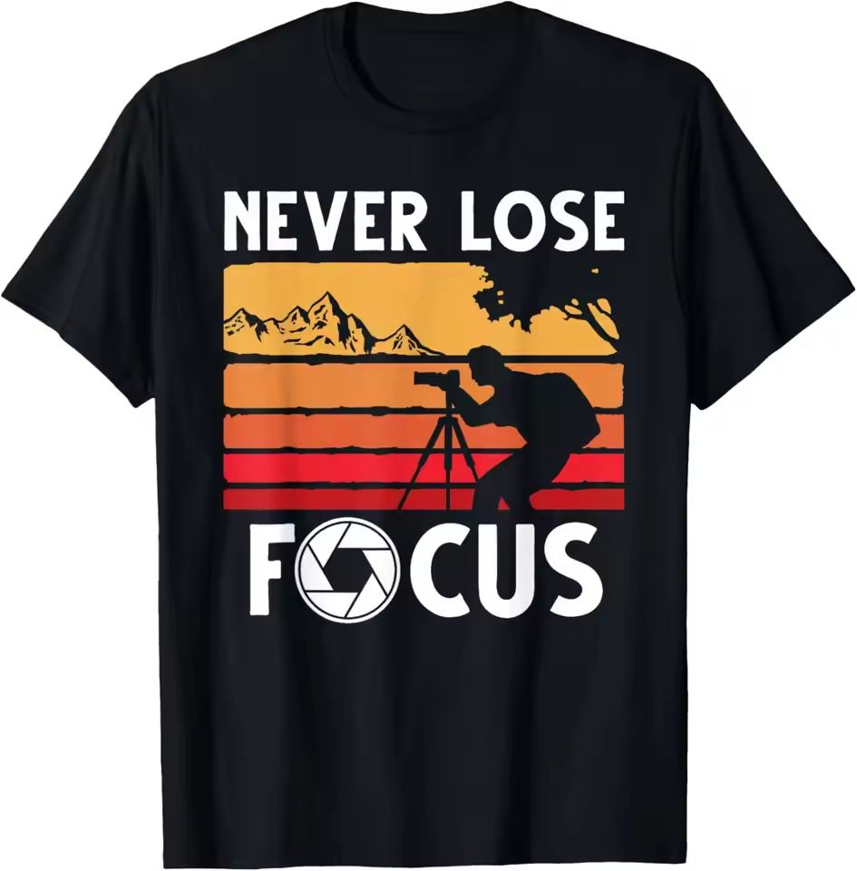 Street Fashion Photographers - Cooles Fotografie-Kunst-T-Shirt mit Muster für männliche