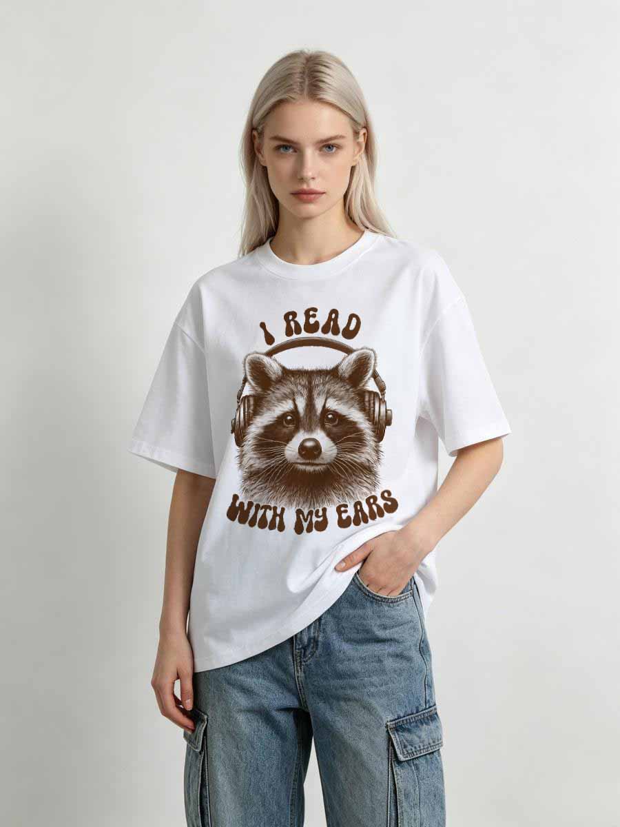 Street Fashion Events - T-Shirt Winter Kontrast-Fadendetail Nachtclub Damen Tanzfläche