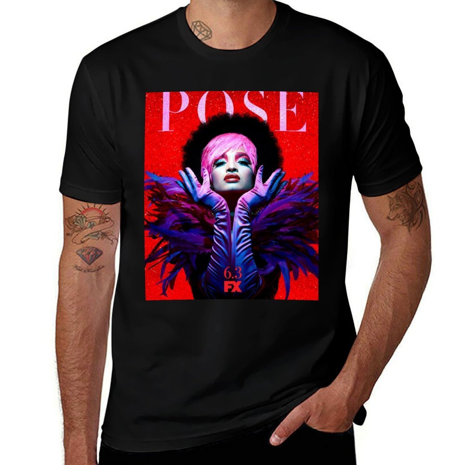 Street Fashion Pose - POSE T-Shirt Street Fashion Casual Tee