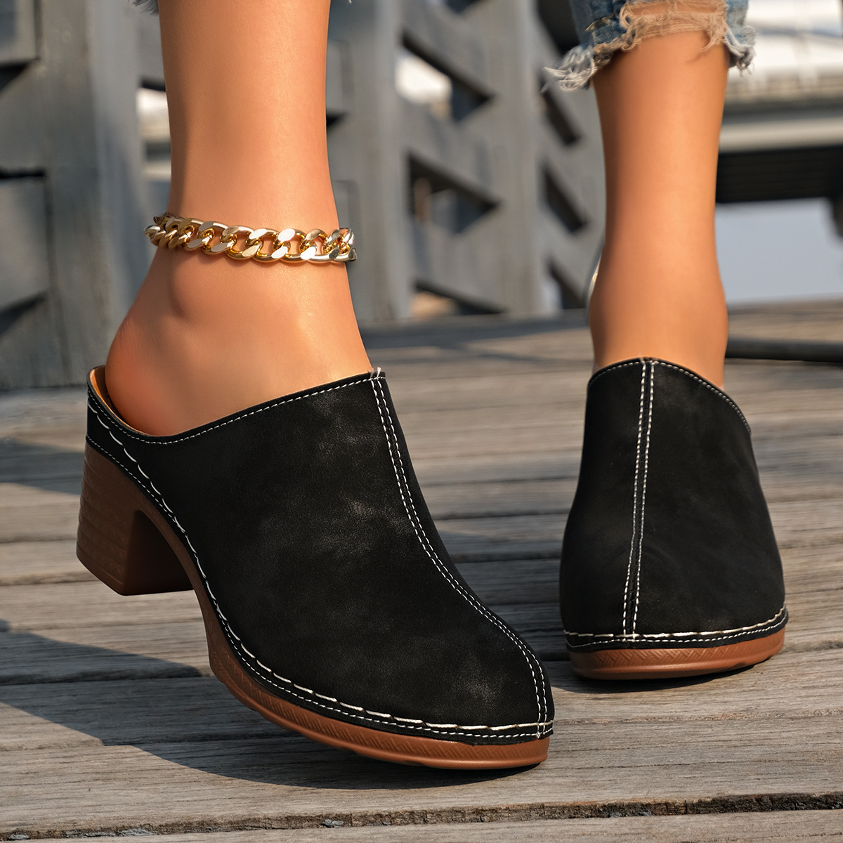 Gepolsterte Damensandalen, sti – Street Fashion Events Bewertung und Preis