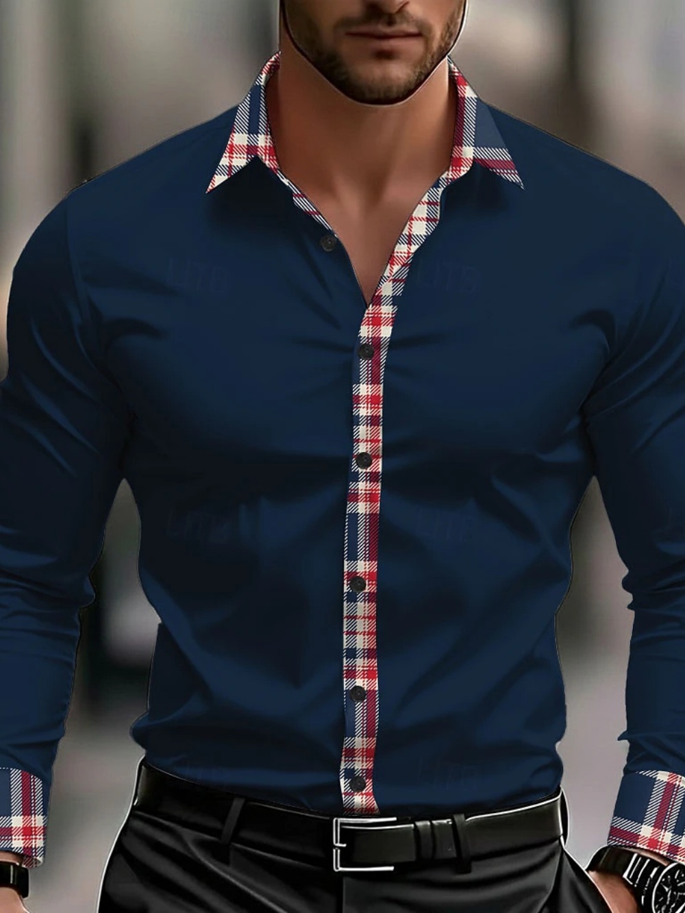 Herren-Business-Casual-Langarm – Street Fashion Events Bewertung und Preis