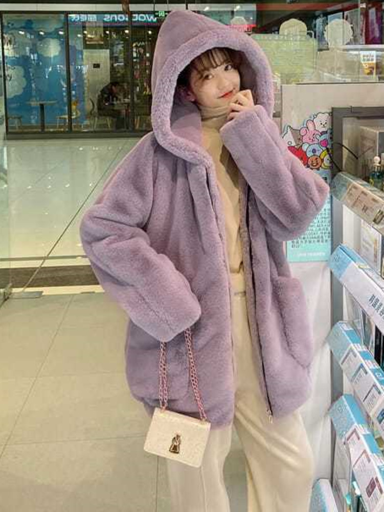 Herbst Winter Übergroßen Süße  – Street Fashion Hong Kong Bewertung und Preis