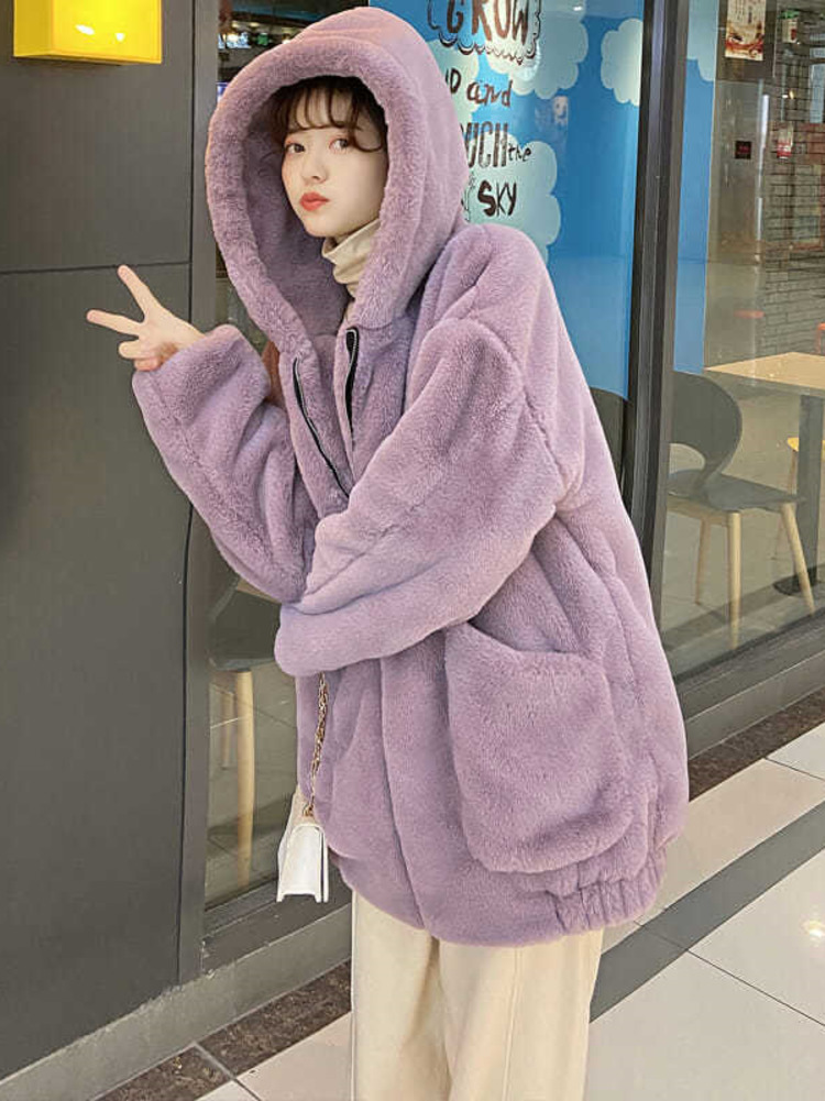 Herbst Winter Übergroßen Süße  – Street Fashion Hong Kong Bewertung und Preis