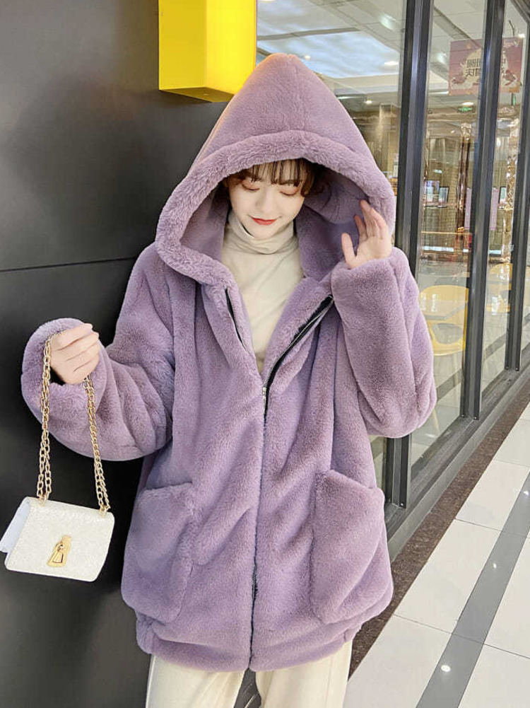 Herbst Winter Übergroßen Süße  – Street Fashion Hong Kong Bewertung und Preis