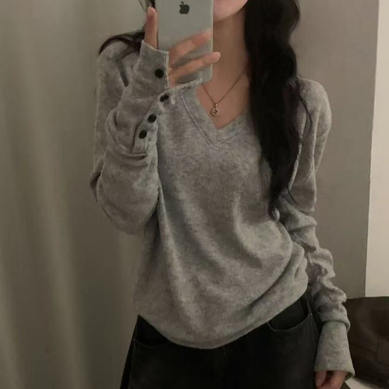 MEXZT Streetwear Grau Pullover – Street Fashion Korea Bewertung und Preis