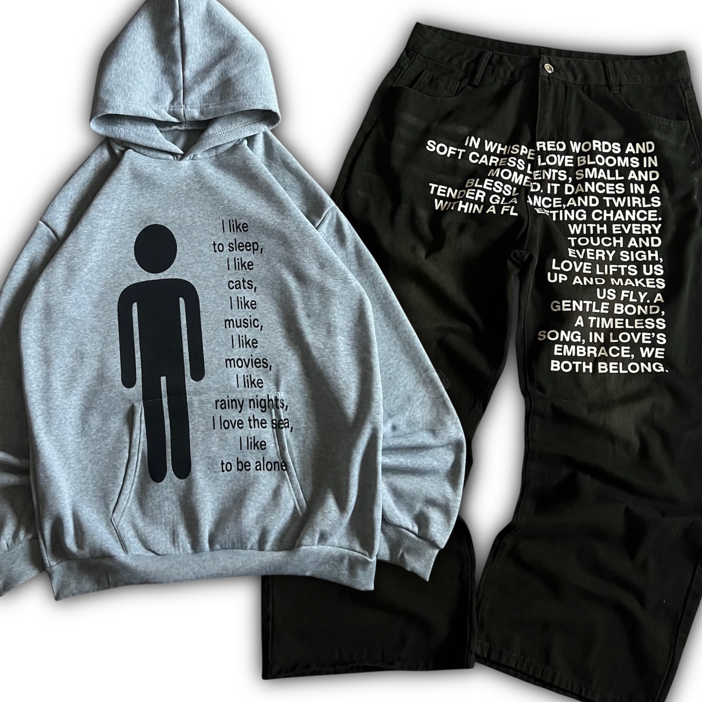 Amerikanisches Muster Buchstab – Street Fashion Women Bewertung und Preis