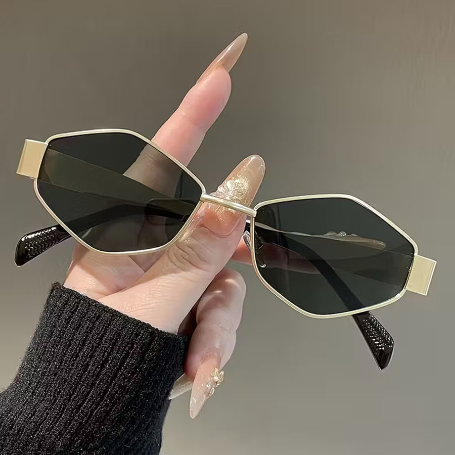 1 Paar trendige Retro-Modebril – Street Fashion Pose Bewertung und Preis