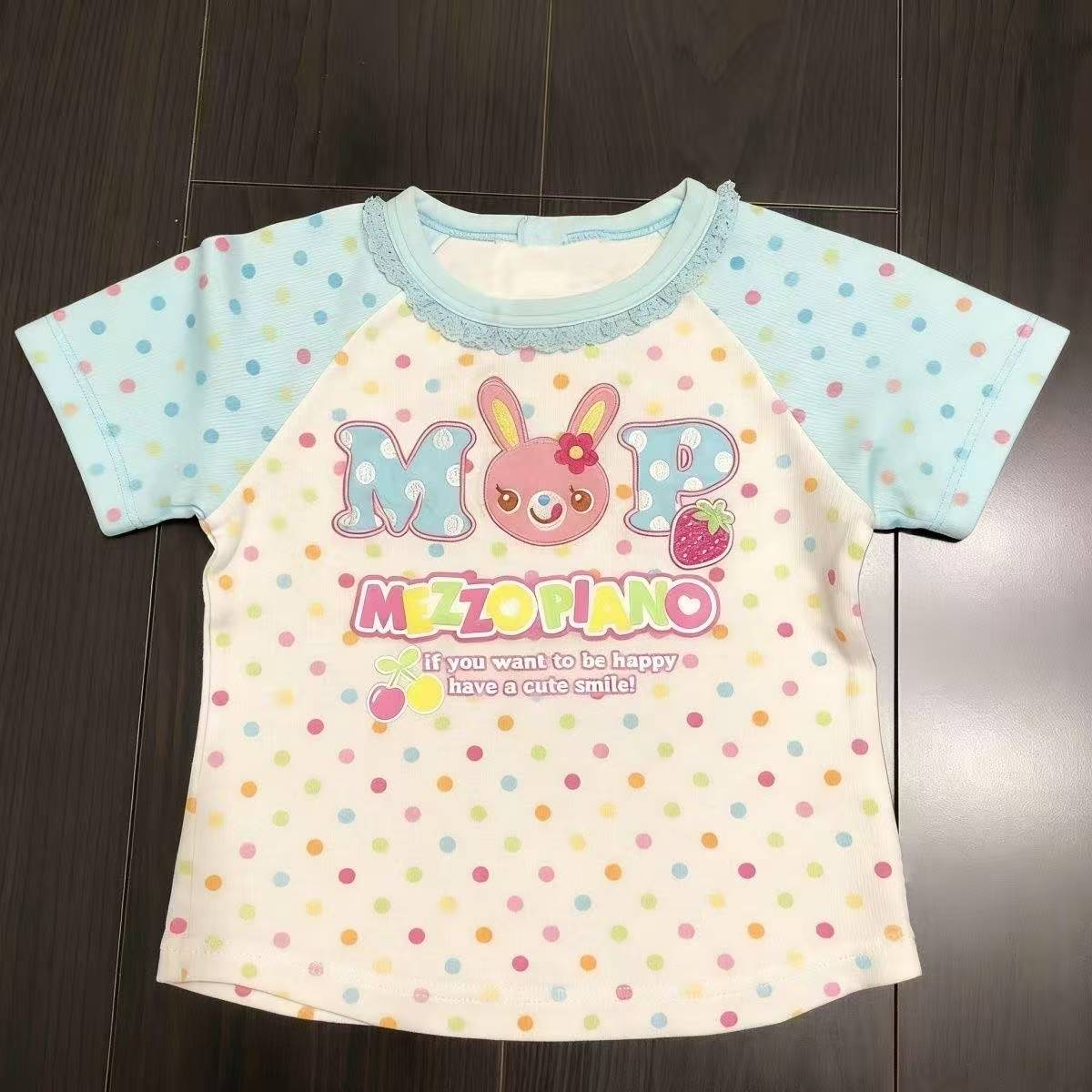 Vintage Kawaii Süße Kurzarm-T- – Street Fashion Women Bewertung und Preis