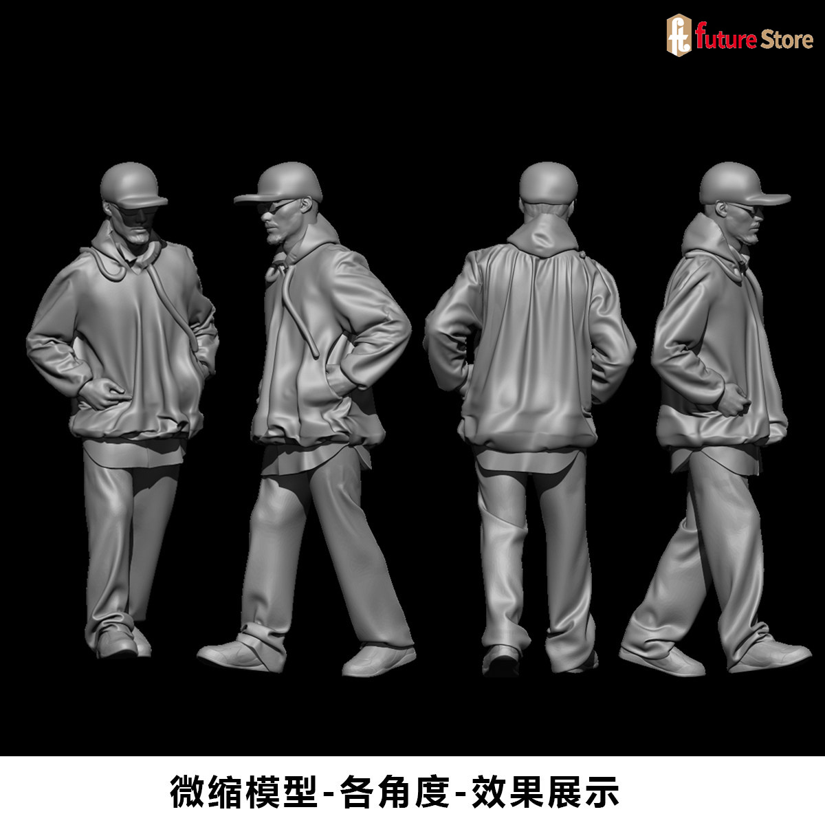 3D-Druck Miniatur 1/64 1/43 1/ – Street Fashion Photographers Bewertung und Preis