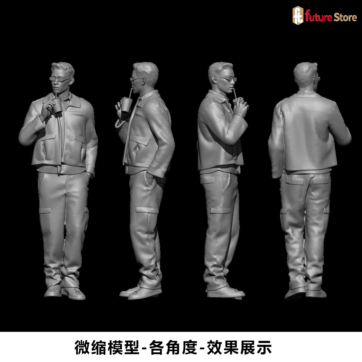 3D-Druck Miniatur 1/64 1/43 1/ – Street Fashion Photographers Bewertung und Preis