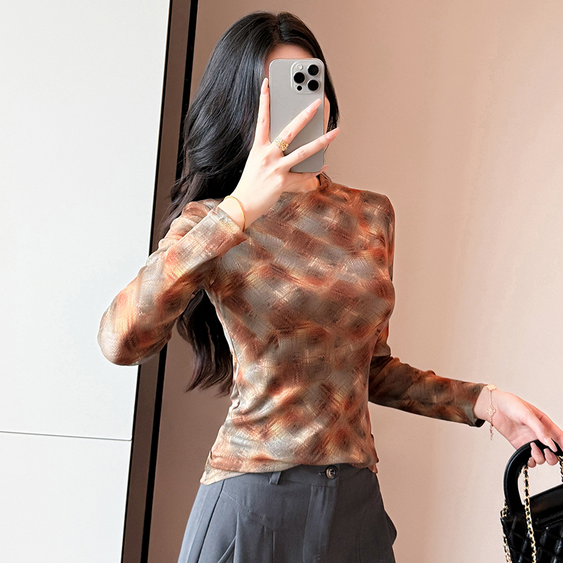 Y2K Mesh Top Damen High Neck S – Street Fashion Photographers Bewertung und Preis