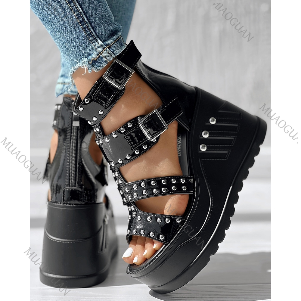 Modische Damen-Sandalen mit Pe – Street Fashion Women Bewertung und Preis