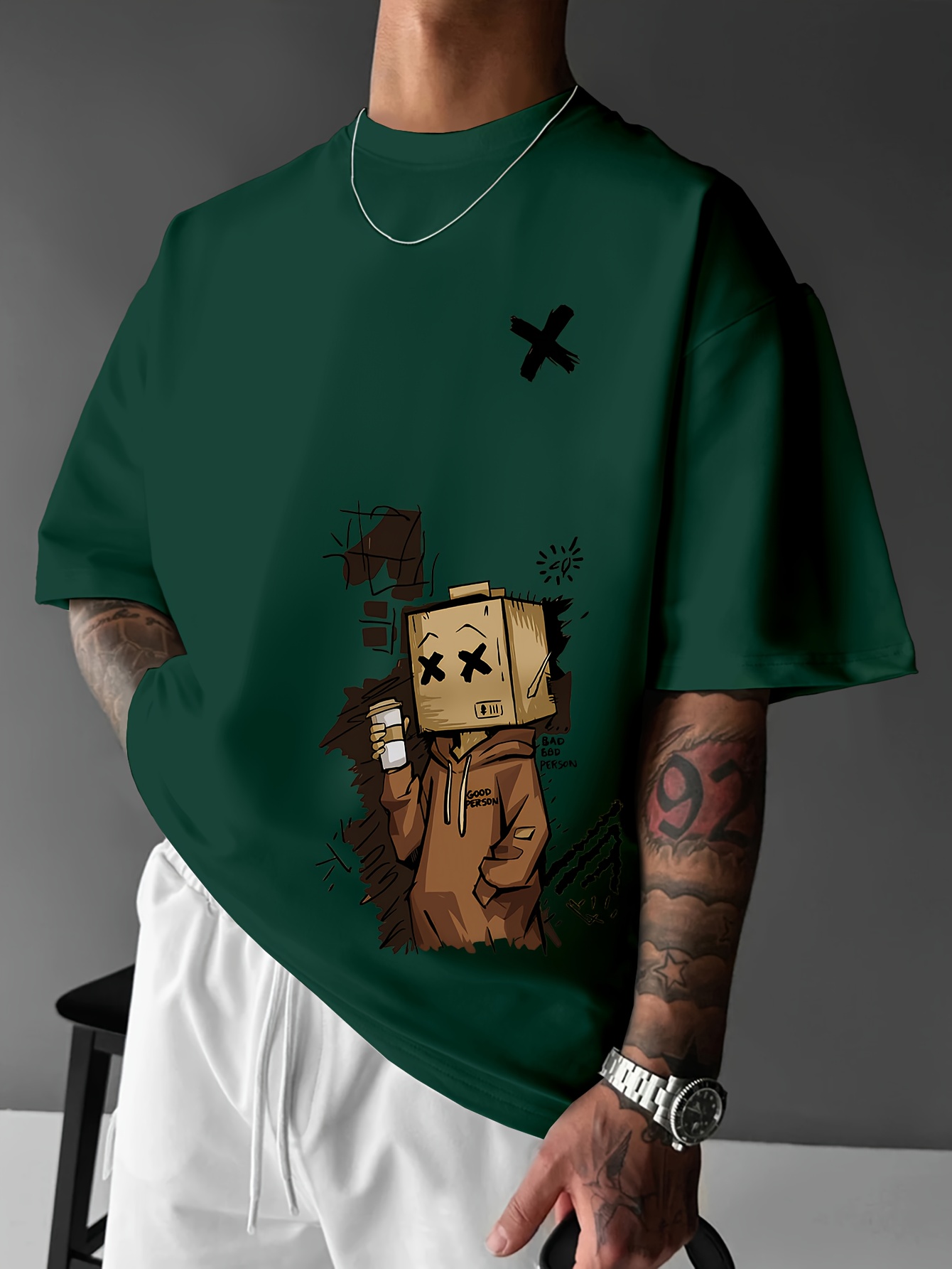 Europäische und amerikanische  – Street Fashion Graffiti Bewertung und Preis