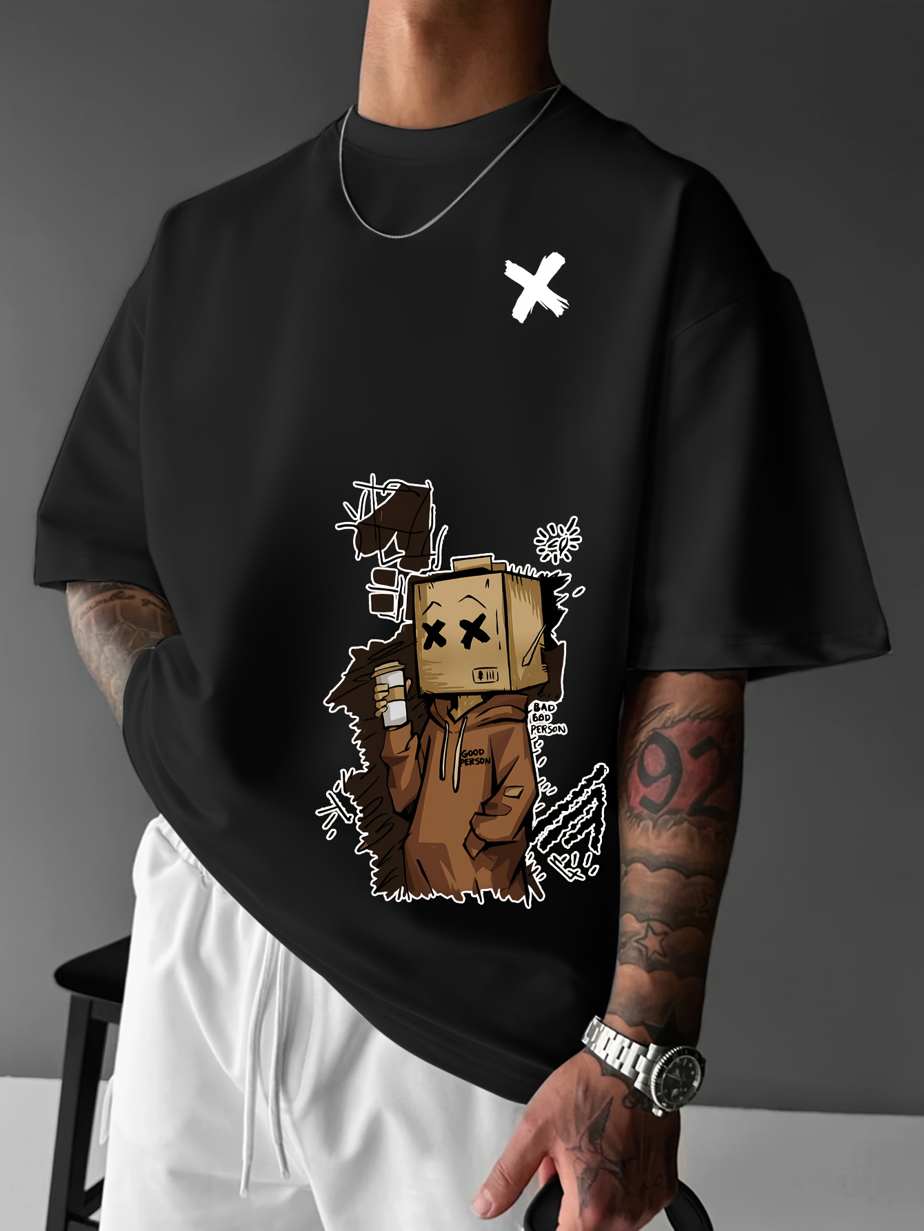 Europäische und amerikanische  – Street Fashion Graffiti Bewertung und Preis