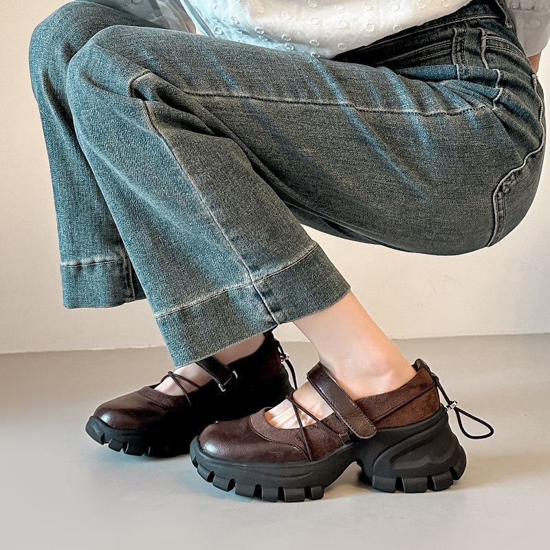 Neue Retro-Ballett-Mary-Jane-S – Street Fashion Women Bewertung und Preis