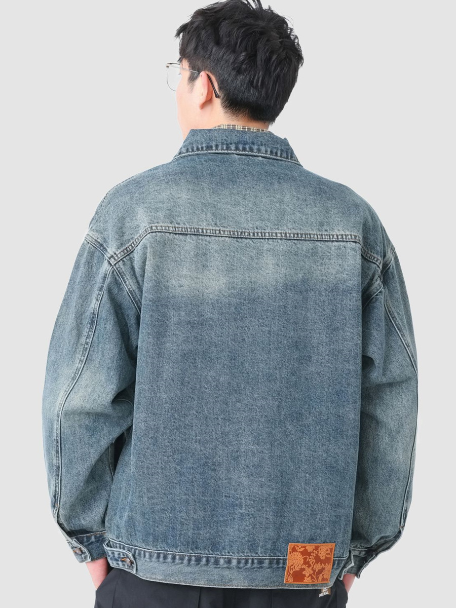 Vintage Stickerei Tasche Denim – Street Fashion Hong Kong Bewertung und Preis