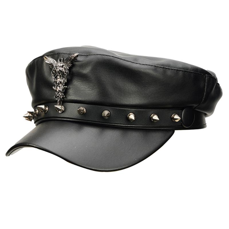 39BB Punk Styles PU-Leder-Zeit – Street Fashion Events Bewertung und Preis