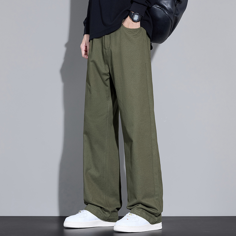 100% Baumwolle männer Baggy Br – Street Fashion Korea Bewertung und Preis