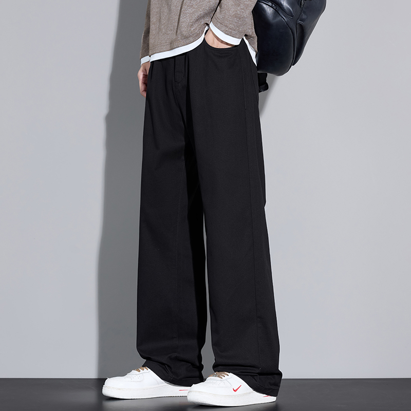 100% Baumwolle männer Baggy Br – Street Fashion Korea Bewertung und Preis