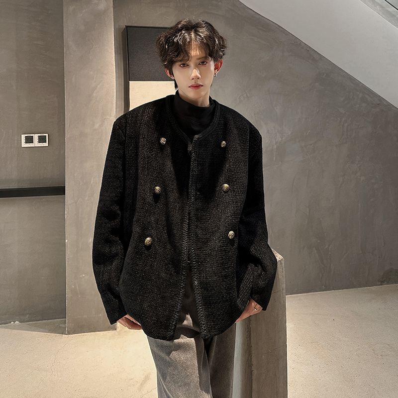 Wollmischung-Jacke für Herren  – Street Fashion Events Bewertung und Preis