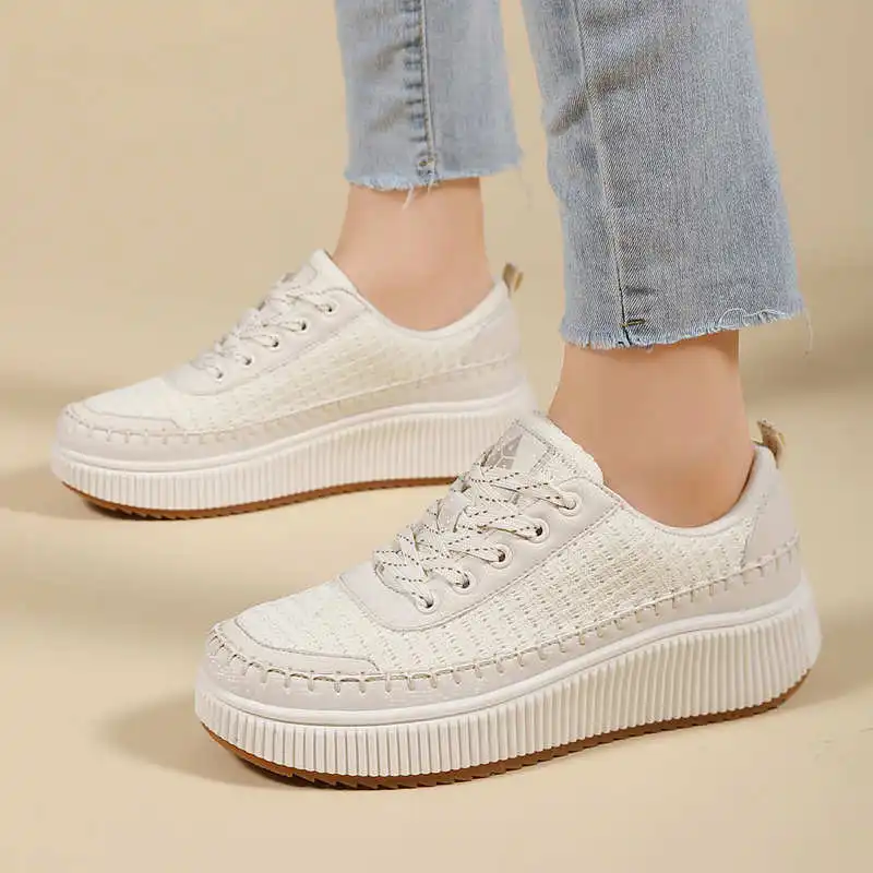 Braune Schuhe für Damen, flach – Guangzhou Street Fashion Bewertung und Preis