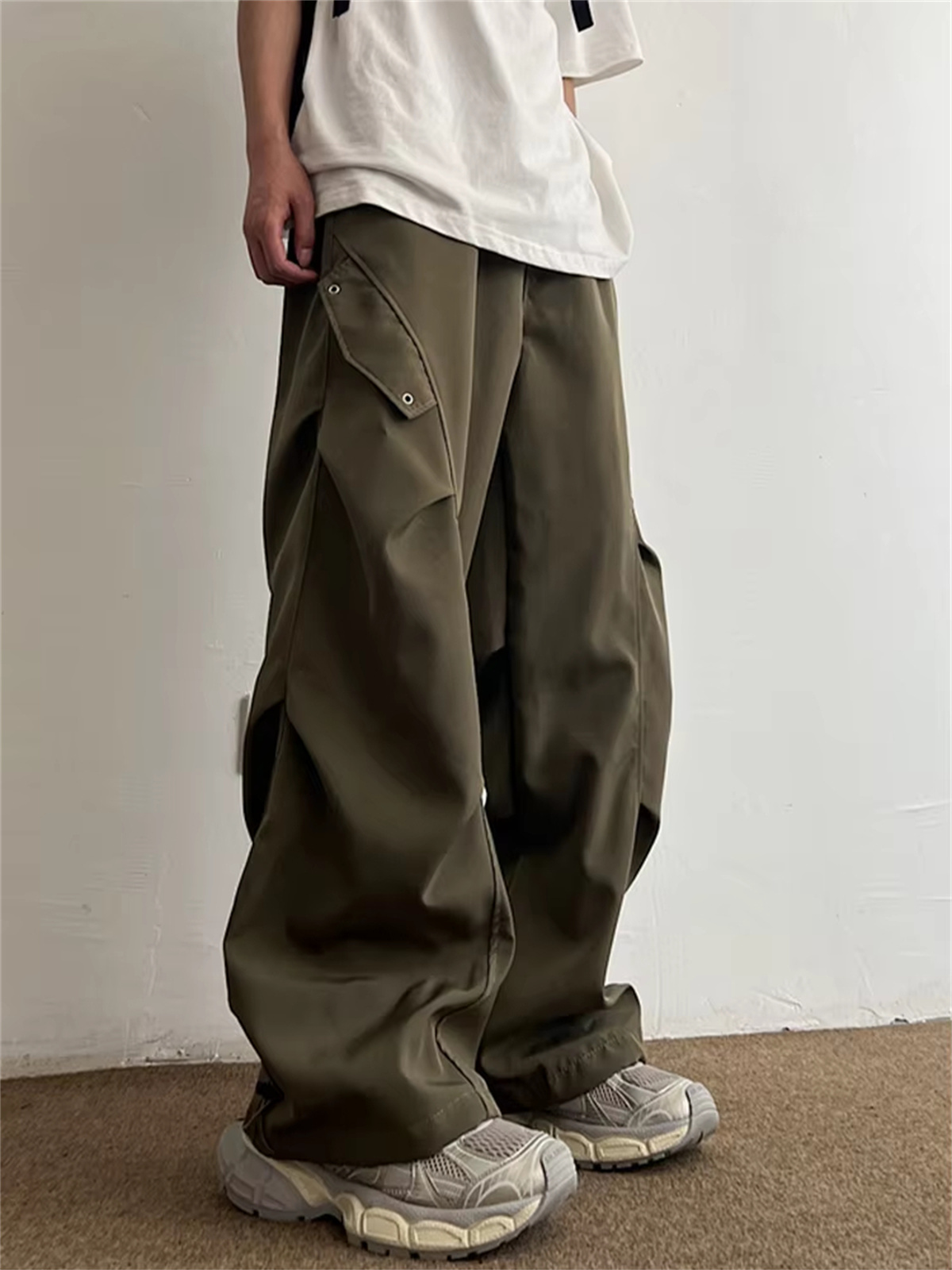 Techwear Fallschirm-Cargohose  – Street Fashion Korea Bewertung und Preis