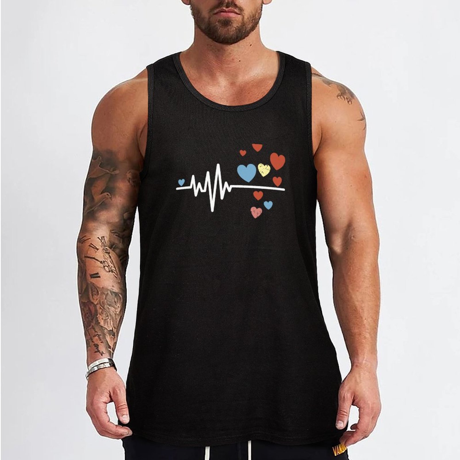 Heartbeat of Love, Heart EKG T – Street Fashion Urban Bewertung und Preis