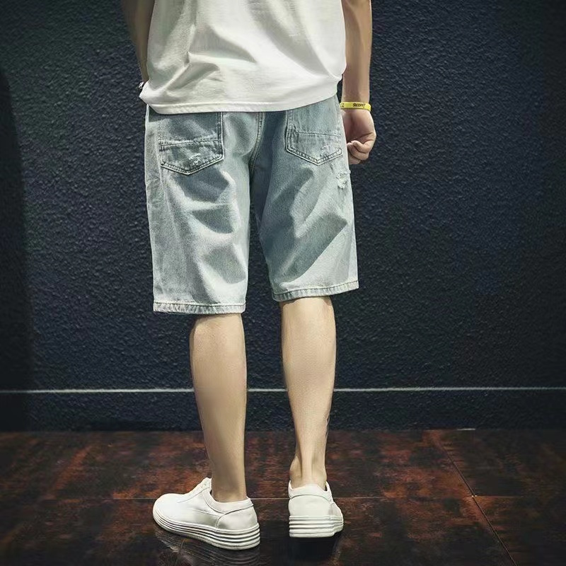 Sommer-Jeansshorts für Herren, – Street Fashion Hong Kong Bewertung und Preis