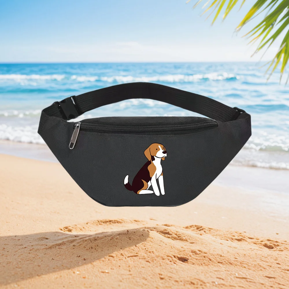 Entzückender Beagle-Hund, sitz – Street Fashion Pose Bewertung und Preis