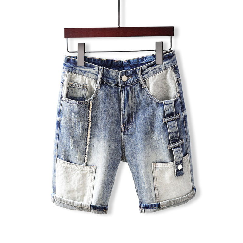 Männer Kurze Jeans Hosen mit T – Street Fashion Korea Bewertung und Preis