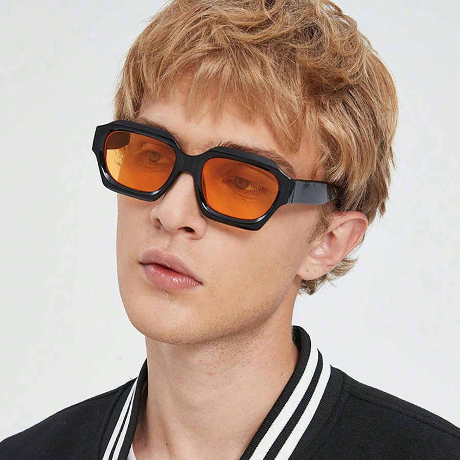 Einfache Sonnenbrille mit raue – Street Fashion Photographers Bewertung und Preis