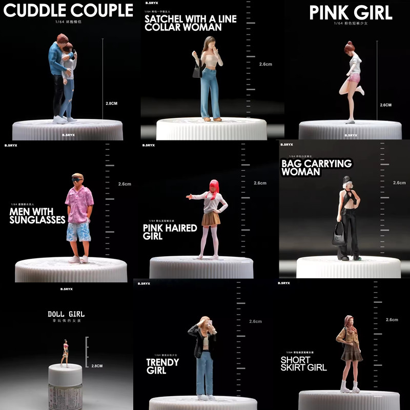 1:64 Modell Miniatur DIY Szene – Street Fashion Photographers Bewertung und Preis