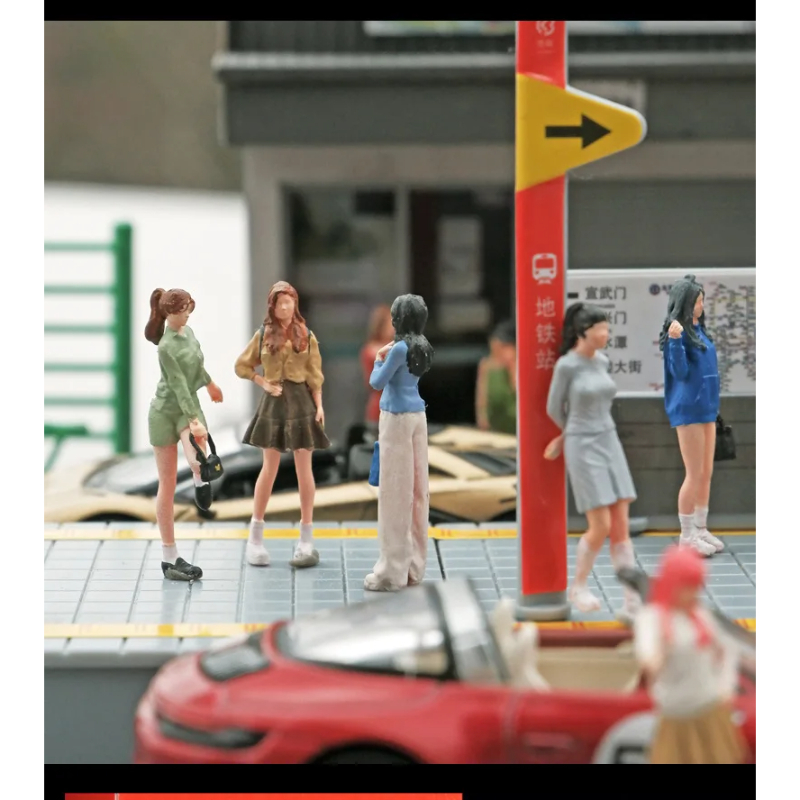 1:64 Modell Miniatur DIY Szene – Street Fashion Photographers Bewertung und Preis
