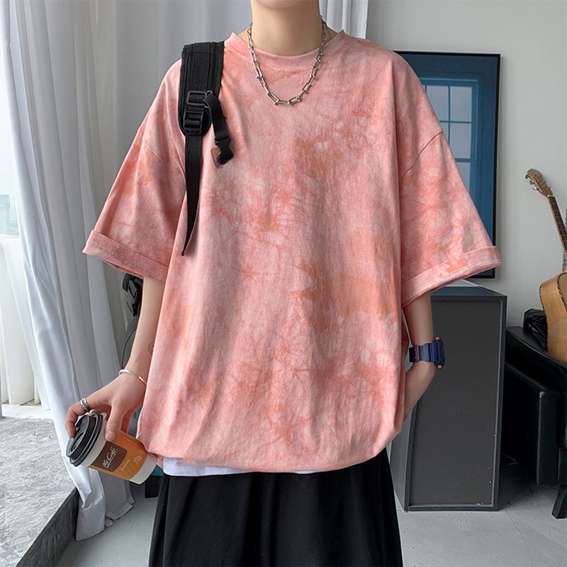Schwarzes Batik-Kurzarm-T-Shir – Street Fashion Hong Kong Bewertung und Preis