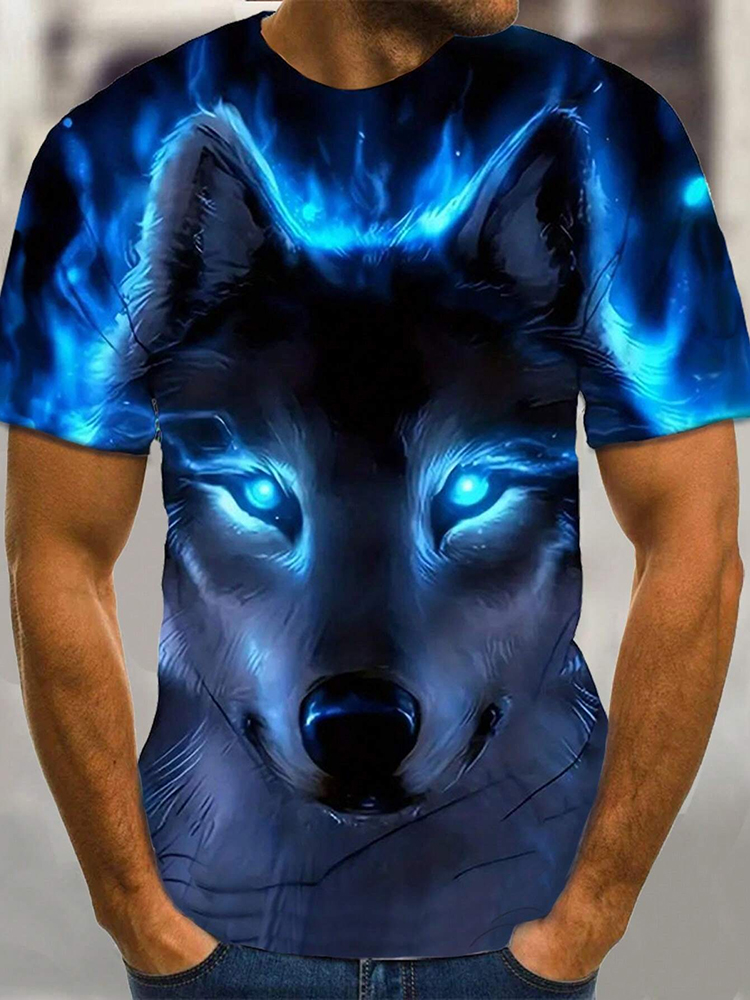 Verschiedene Schüler Wolf Prin – Street Fashion Urban Bewertung und Preis