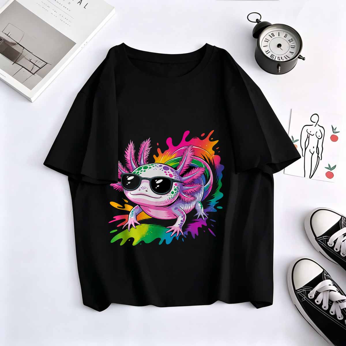T-Shirt Winter Schwere Baumwol – Street Fashion Events Bewertung und Preis