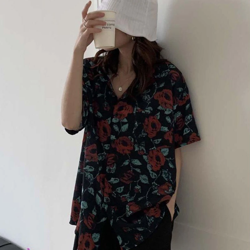 Shirts Frauen Retro Mode Somme – Street Fashion Hong Kong Bewertung und Preis