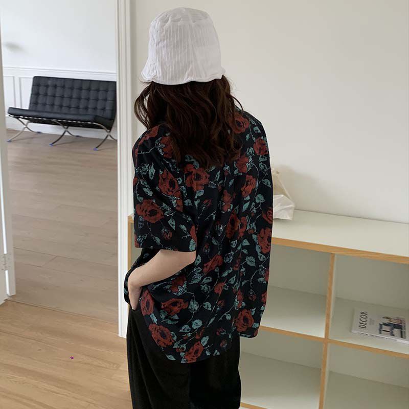 Shirts Frauen Retro Mode Somme – Street Fashion Hong Kong Bewertung und Preis
