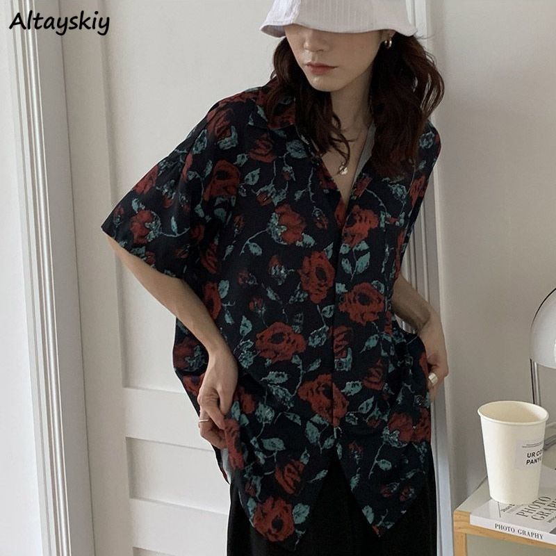 Shirts Frauen Retro Mode Somme – Street Fashion Hong Kong Bewertung und Preis